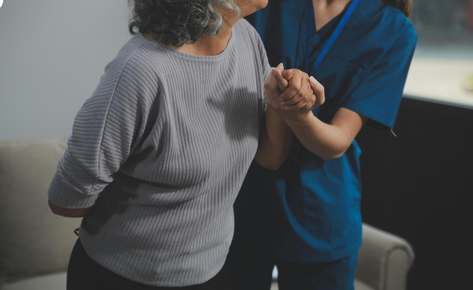 Caregiver with Patient