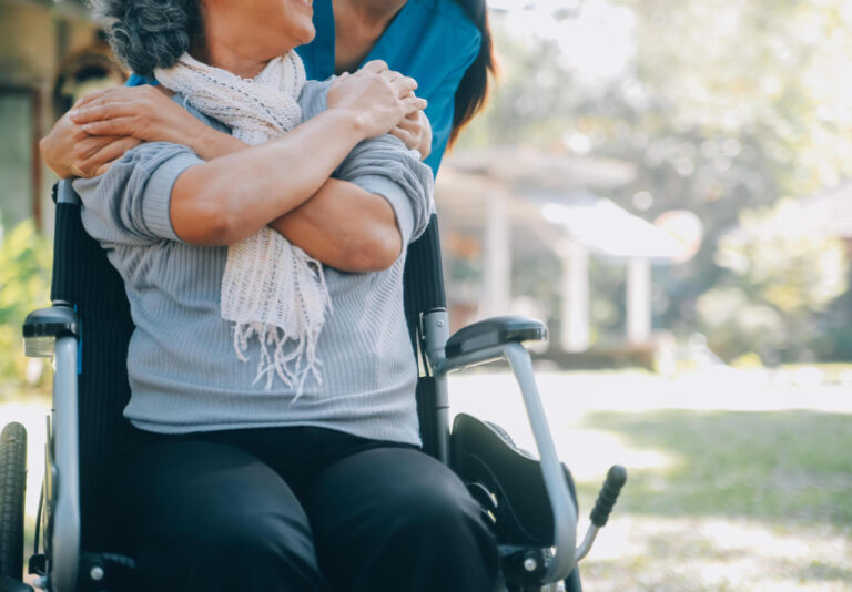 Magnolia Adult Care Client with caregiver
